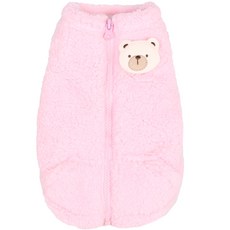 코코파파 애견용 베이비 베어 베스트, 핑크