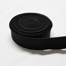드림바이어스 허리 고무밴드, 20mm, 블랙
