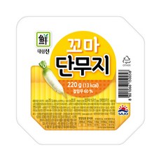 일가집꼬마단무지