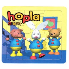 우리아이 첫퍼즐 -호플러 퍼즐 친구들과 춤을 13조각, 1개