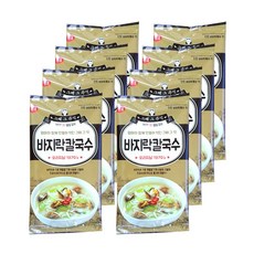 샘표 바지락칼국수 기타면, 111g, 8개
