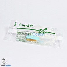 두원메디텍 수액셋트(I.V Set)_DEHP FREE 유침 23G 판매단위:팩(50개), 1개