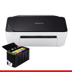 삼성전자 잉크젯 복합기 + 잉크 세트, 1, SL-J1660+블랙CISS무한잉크공급기