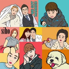 팝아트초상화원데이