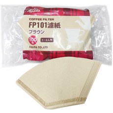 칼리타 커피필터 FP101 여과지 1~2인용, 100개입, 1개