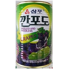 유앤강 깐포도캔(삼포 400g)X24, 1