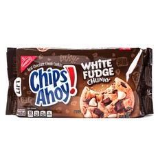 Nabisco 칩 어호이 화이트 퍼지 청키, 333g, 1개