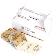 장현옥기정떡 혼합 세트, 기정떡 1.5kg 12팩 + 보리기정떡 1kg 4팩, 1세트, 1박스, 2.3kg