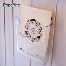 팝오피스 다용도케이스 각종인쇄물보관 팜플렛꽂이 부착용 pop꽂이 전단지꽂이 책꽂이 기타매장/진열용품