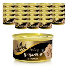 Mars 쉬바 캔, 참치살코기와 통새우85g, 85g, 24개