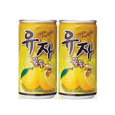 일화 유자꿀물 175ml 30입x2 (2박스), 60개