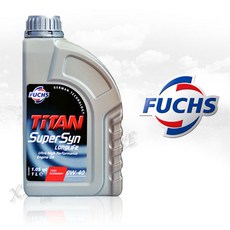 FUCHS TITAN SUPERSYN LONGLIFE 0W40, 단품