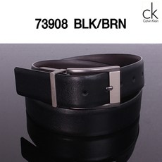 직수입 캘빈클라인 양면벨트 73908 BBR(블랙/브라운)