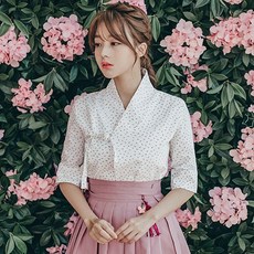 수설화 버찌 장저고리
