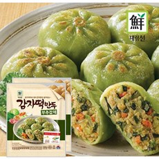 사조대림 감자떡만두 부추잡채, 300g, 2개