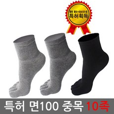 남자발가락양말특허