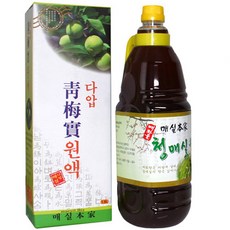 다압 청매실 원액 1.8리터 매실원액, 1.8L, 1개