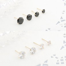 로이드스몰탄생석2mm체인링14kgold반지