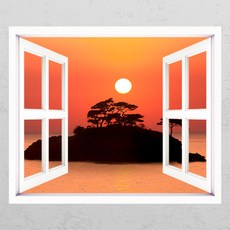 인테리어창문형바다