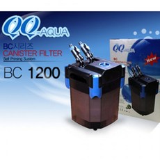 QQ-AQUA QQ BC-1200 외부여과기 [15w] 3자~4자사용,