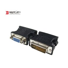 대원TMT DVI 젠더 DVI(24＋5/M)-RGB(F), 대원TMT DVI 젠더 DVI[24＋5M]-RGB[F]