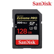 샌디스크 익스트림 프로 SD카드 UHS-II, 128GB
