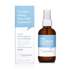 Cosmedica 스킨케어 히알루론산 피부 수분 공급 노화방지 주름개선 안티에이징 세럼, 1병, 120ml