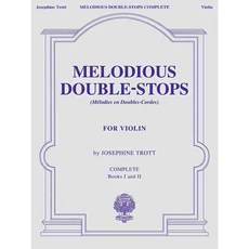 Melodious Double-stops Melodies En Doubles-cordes: For Violin Complete Books 1 & 2, G Schirmer Inc