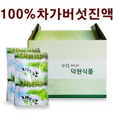 덕현식품 진하게달인 차가버섯진액, 50개, 110ml