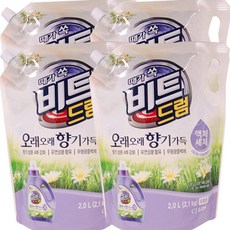 비트 오래오래 향기가득 드럼용 액상세제 리필형