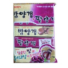 해태 cm)크라운 밤팥양갱 50gx10개입x10개, 1개