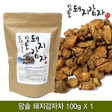 좋은 담솔 돼지감자차 100g 토종돼지감자 세척 건조 볶은 잘 손질된 돼지감자차, 단일상품, 1