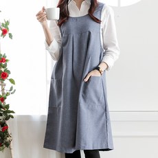 네이처데코 심플 셔링 교사 앞치마