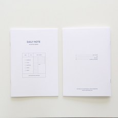 Hello I am 내지노트 7종 -A5, 데일리