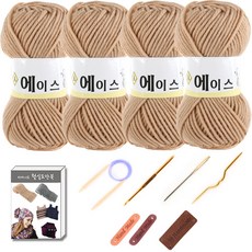 아기뜨개목도리