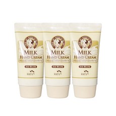 꽃을든남자 우유 핸드크림, 3개, 80ml