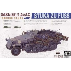 BF35091 AFV 클럽 1대35 Sd.Kfz 251.1 Ausf.C 슈투카 프라모델