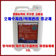 양식어장 수질정화 오폐수처리 고활성 종균제 10L UT BIO-101 PLUS, 1개, 1L