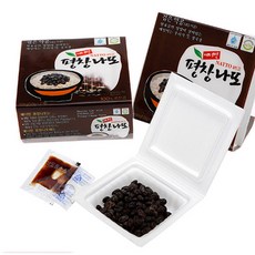 [평창나또] 국산콩쥐눈이콩 나또 50g, 36팩