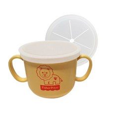 피셔프라이스 흘림방지스낵컵, 옐로우, 1개