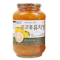 [윤플러스] 고흥 유자로 만든 자연뜰 유자청, 2kg, 1개