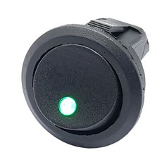 모토일렉트론 CS-30 LED점등 시소스위치 락커스위치 토글스위치 원형 매립형, CS-30 초록, 1개