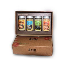 (전남오픈마켓/유미원)천연분말조미료 4종세트/멸치가루/다시마가루/새우가루/복합천연조미료/천연조미료/조미료, 단품