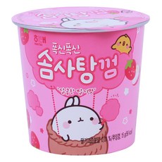 해태 [신상기획특가] 폭신폭신 솜사탕껌 15g, 1개