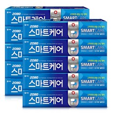 2080 스마트케어 치약, 190g, 10개
