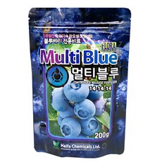 갑조네 멀티블루 200g 블루베리전용 영양제 화분영양제 식물영양제 블루베리영양제, 1개