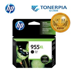 HP 정품잉크 NO.955XL NO.959XL, 01_NO.955XL 대용량 검정(BLACK), 1개