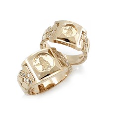 유앤미쥬얼리 14K Gold 로얄 어린왕자 커플링 반지