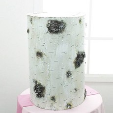 더리얼스 인조 조화 자작나무 버찌나무 인조목 기둥 60cm