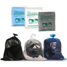 (주)그린팩코리아 더 두꺼운 쓰레기봉투 비닐봉투 150L 백색50매, 50개